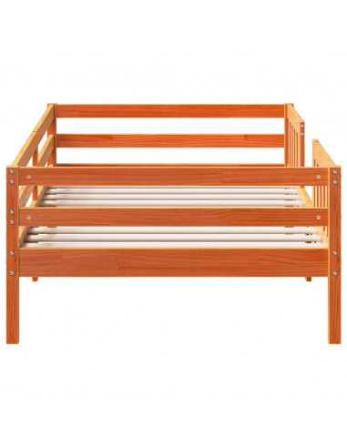 Giroletto Marrone Cera 75x190 cm in Legno Massello di Pino