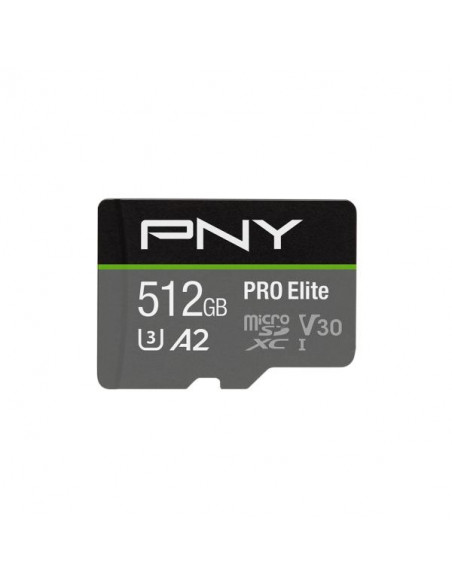 PNY PRO Elite microSDXC 512GB memoria flash Classe 10