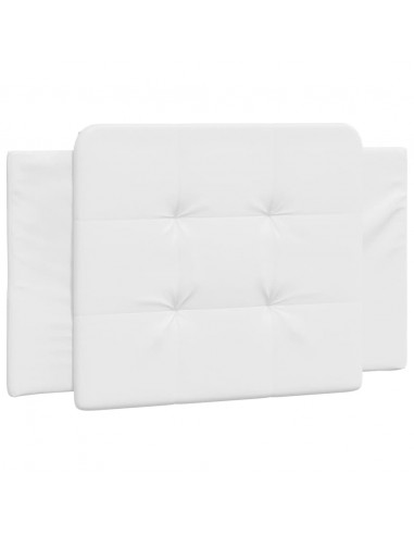 Giroletto con Testiera Bianco 100x200 cm in Similpelle