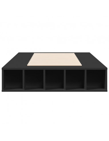 Giroletto Nero 90x190 cm in Legno Multistrato