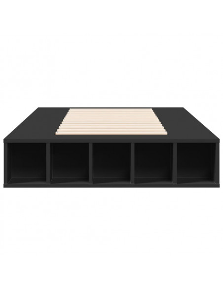 Giroletto Nero 90x190 cm in Legno Multistrato