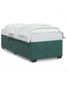 Giroletto Verde Scuro 90x190 cm in Velluto 2