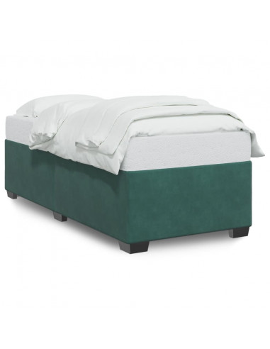 Giroletto Verde Scuro 90x190 cm in Velluto