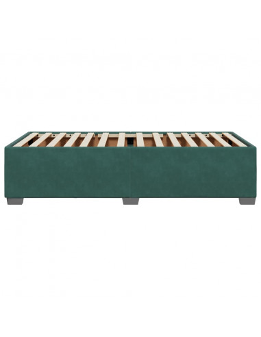 Giroletto Verde Scuro 90x190 cm in Velluto