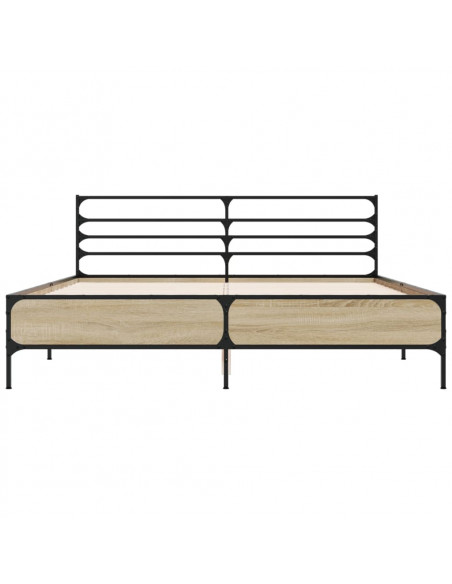 Giroletto Rovere Sonoma 150x200 cm in Legno Multistrato Metallo