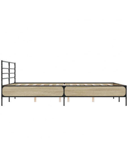 Giroletto Rovere Sonoma 150x200 cm in Legno Multistrato Metallo