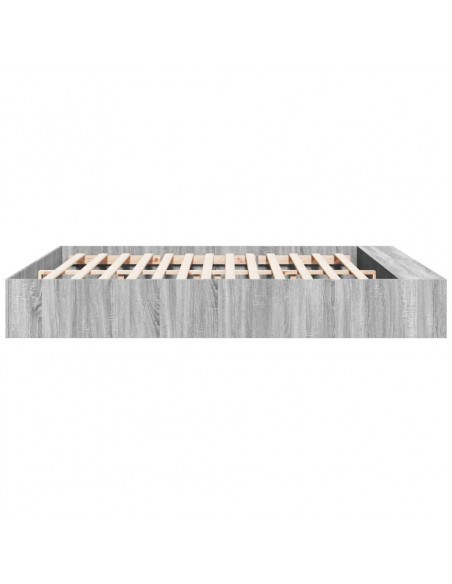 Giroletto Grigio Sonoma 180x200 cm in Legno Multistrato