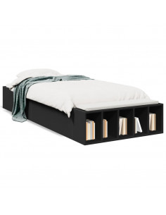 Giroletto Nero 75x190 cm in Legno Multistrato 2