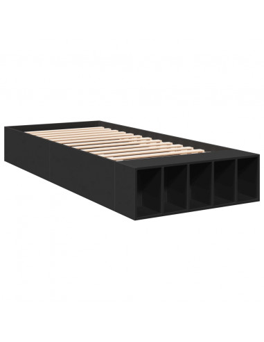 Giroletto Nero 75x190 cm in Legno Multistrato