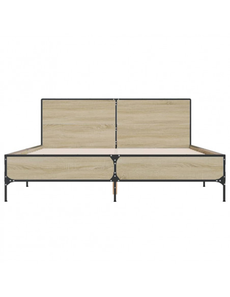 Giroletto Rovere Sonoma 150x200 cm in Legno Multistrato Metallo