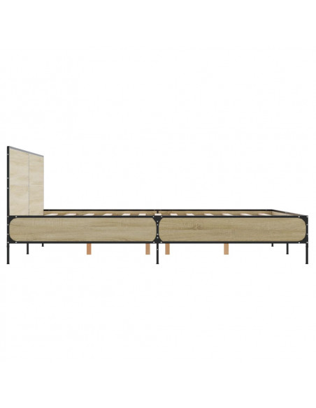 Giroletto Rovere Sonoma 150x200 cm in Legno Multistrato Metallo
