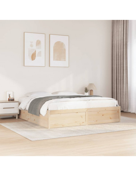 Giroletto 200x200 cm in Legno Massello di Pino