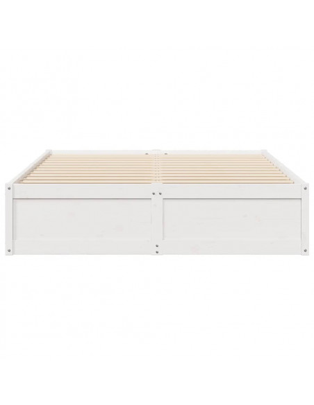 Giroletto Bianco 140x190 cm in Legno Massello di Pino