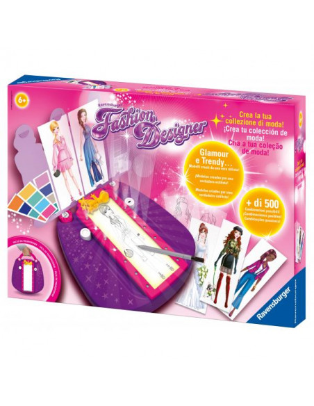 Ravensburger Fashion Designer Nuova Versione - Gioco creativo