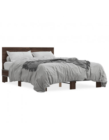 Giroletto Rovere Marrone 120x200cm in Legno Multistrato Metallo