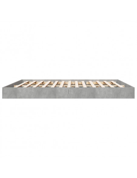 Giroletto Grigio Cemento 180x200 cm in Legno Multistrato
