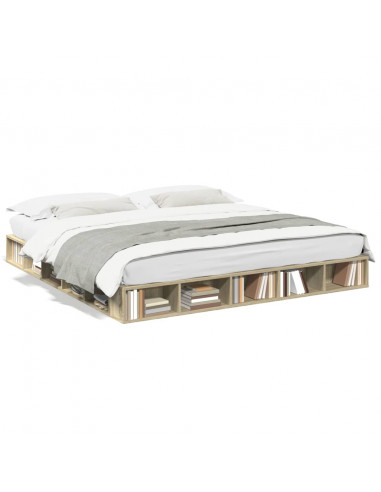 Giroletto Rovere Sonoma 180x200 cm in Legno Multistrato