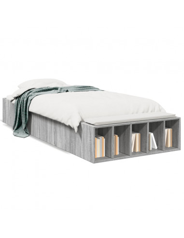 Giroletto Grigio Sonoma 90x190 cm in Legno Multistrato