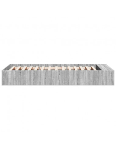 Giroletto Grigio Sonoma 90x190 cm in Legno Multistrato