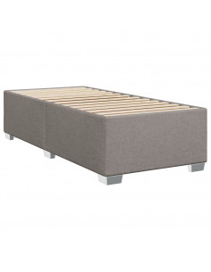 Giroletto a Molle con Materasso Tortora 80x200 cm inTessuto 2