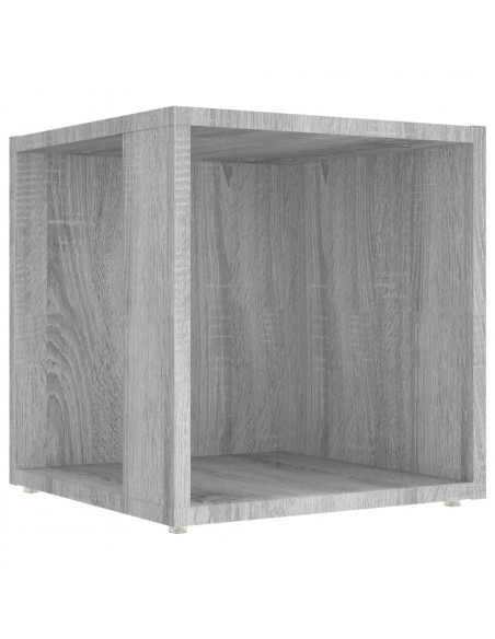 Tavolino Salotto Grigio Sonoma 33x33x34,5 cm Legno Multistrato