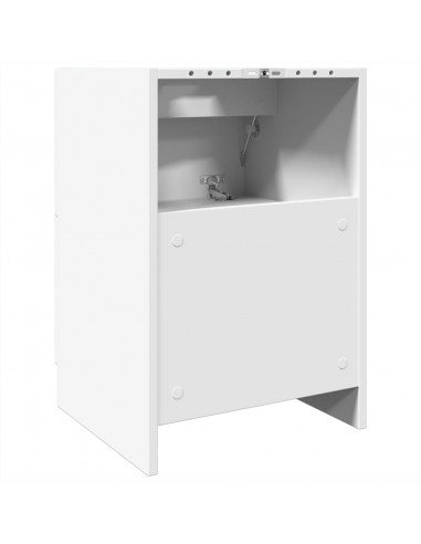 Mobile Lavabo Bianco 80x33x60 cm in Truciolare