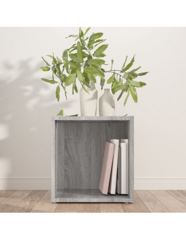 Tavolino Salotto Grigio Sonoma 33x33x34,5 cm Legno Multistrato