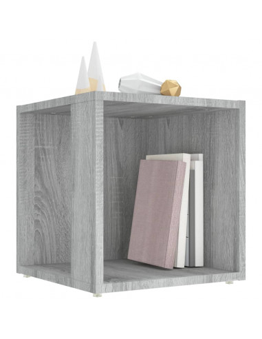 Tavolino Salotto Grigio Sonoma 33x33x34,5 cm Legno Multistrato
