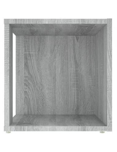 Tavolino Salotto Grigio Sonoma 33x33x34,5 cm Legno Multistrato
