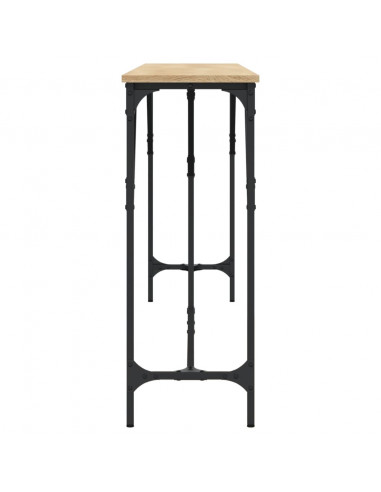 Tavolo Consolle Rovere Sonoma 200x29x75 cm in Legno Multistrato