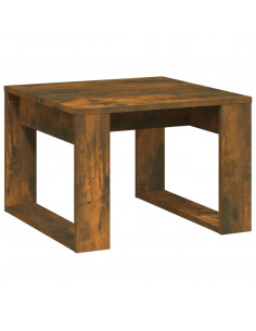 Tavolino Rovere Fumo 50x50x35 cm in Legno Multistrato 2