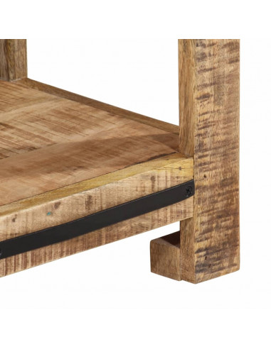 Tavolo Consolle 100x35x75 cm in Legno Massello di Mango