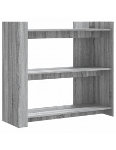 Tavolo Consolle Grigio Sonoma 100x35x90 cm in Legno Multistrato 2