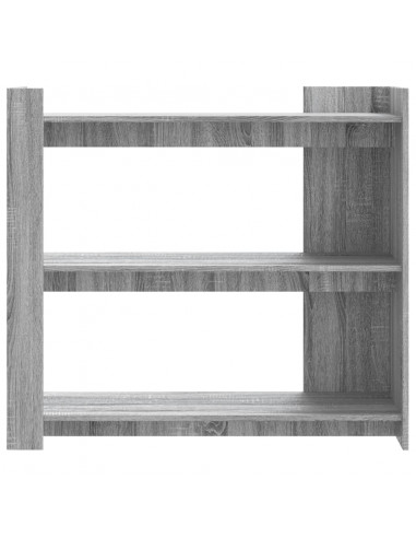 Tavolo Consolle Grigio Sonoma 100x35x90 cm in Legno Multistrato