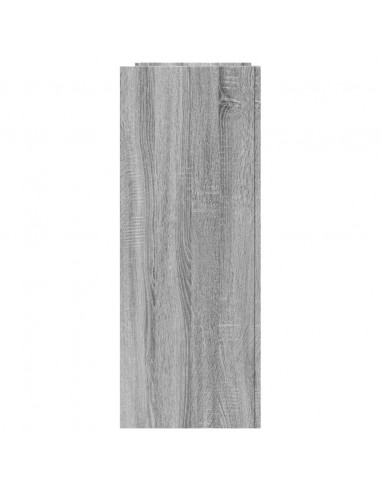 Tavolo Consolle Grigio Sonoma 100x35x90 cm in Legno Multistrato