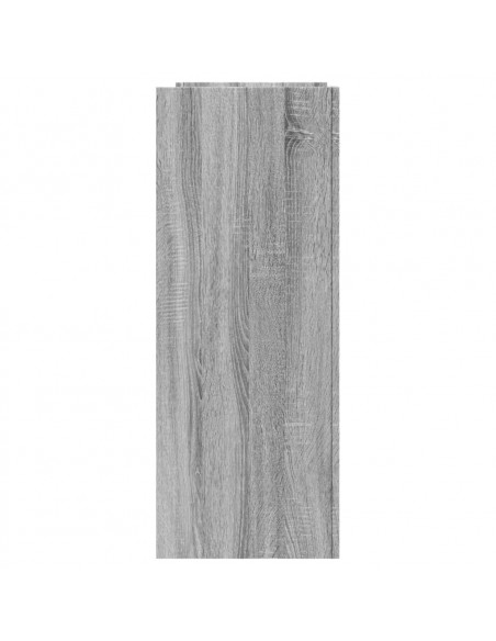 Tavolo Consolle Grigio Sonoma 100x35x90 cm in Legno Multistrato