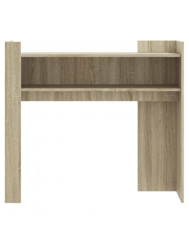 Tavolo Consolle Rovere Sonoma 100x35x90 cm in Legno Multistrato