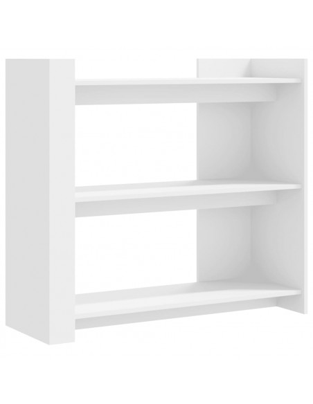 Tavolino Consolle Bianco 100x35x90 cm in Legno Multistrato