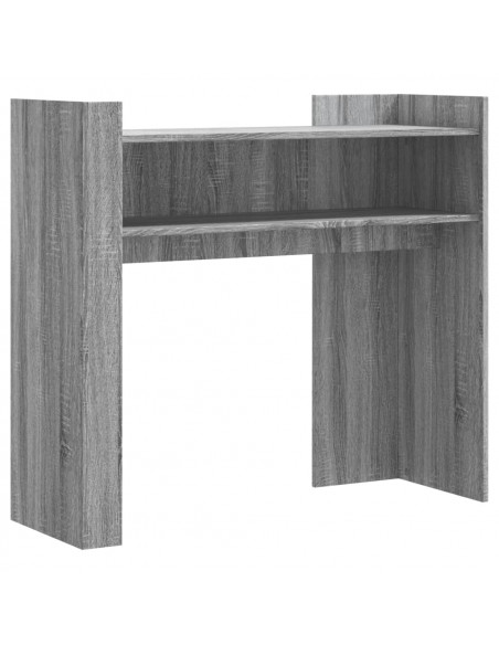 Tavolo Consolle Rovere Sonoma 100x35x90 cm in Legno Multistrato