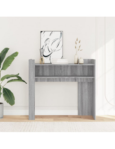 Tavolo Consolle Rovere Sonoma 100x35x90 cm in Legno Multistrato