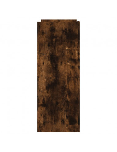 Tavolino Consolle Rovere Fumo 100x35x90 cm in Legno Multistrato