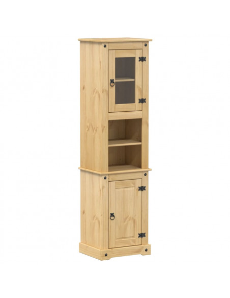 Mobile da Bagno Corona 50x40x185 cm in Legno Massello di Pino