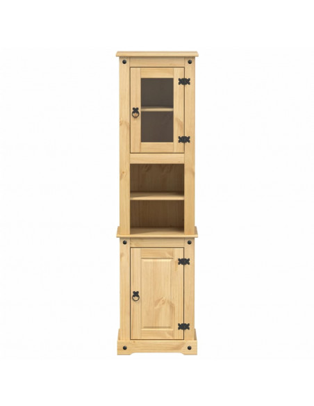 Mobile da Bagno Corona 50x40x185 cm in Legno Massello di Pino