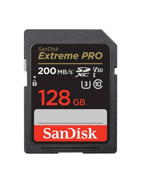 SanDisk Extreme PRO SD 128GB C10 UHS-I SDXC 200MB/s