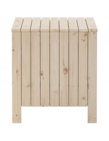 Contenitore con Coperchio RANA 60x49x54 cm Legno Massello Pino