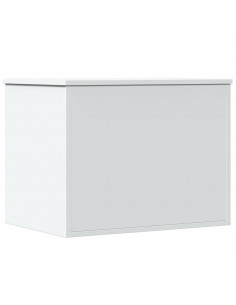 Contenitore Portaoggetti Bianco 60x42x46 cm Legno Multistrato 2