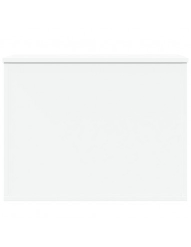 Contenitore Portaoggetti Bianco 60x42x46 cm Legno Multistrato