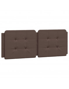 Cuscino Testiera Marrone 120 cm in Similpelle 2