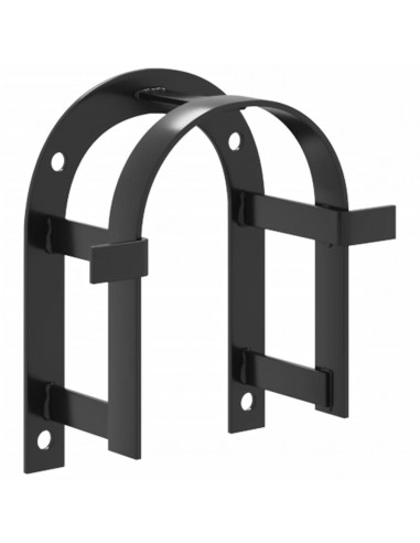 Portasella da Parete Nero in Ferro