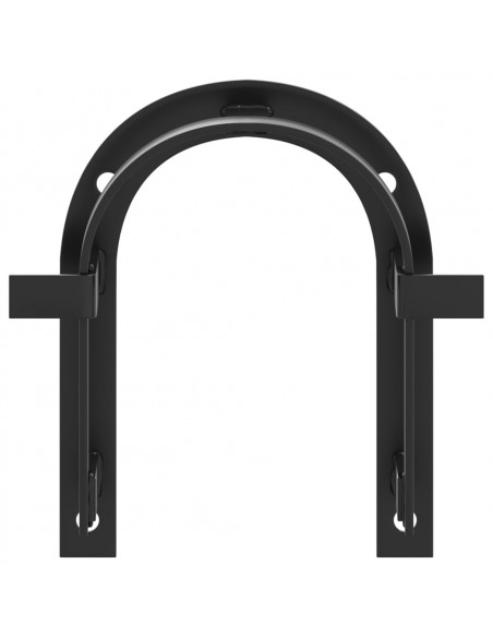 Portasella da Parete Nero in Ferro